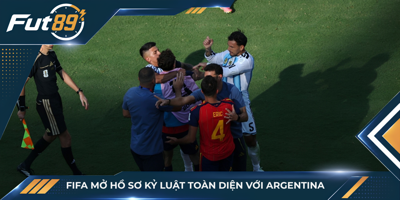 FIFA mở hồ sơ kỷ luật toàn diện với Argentina