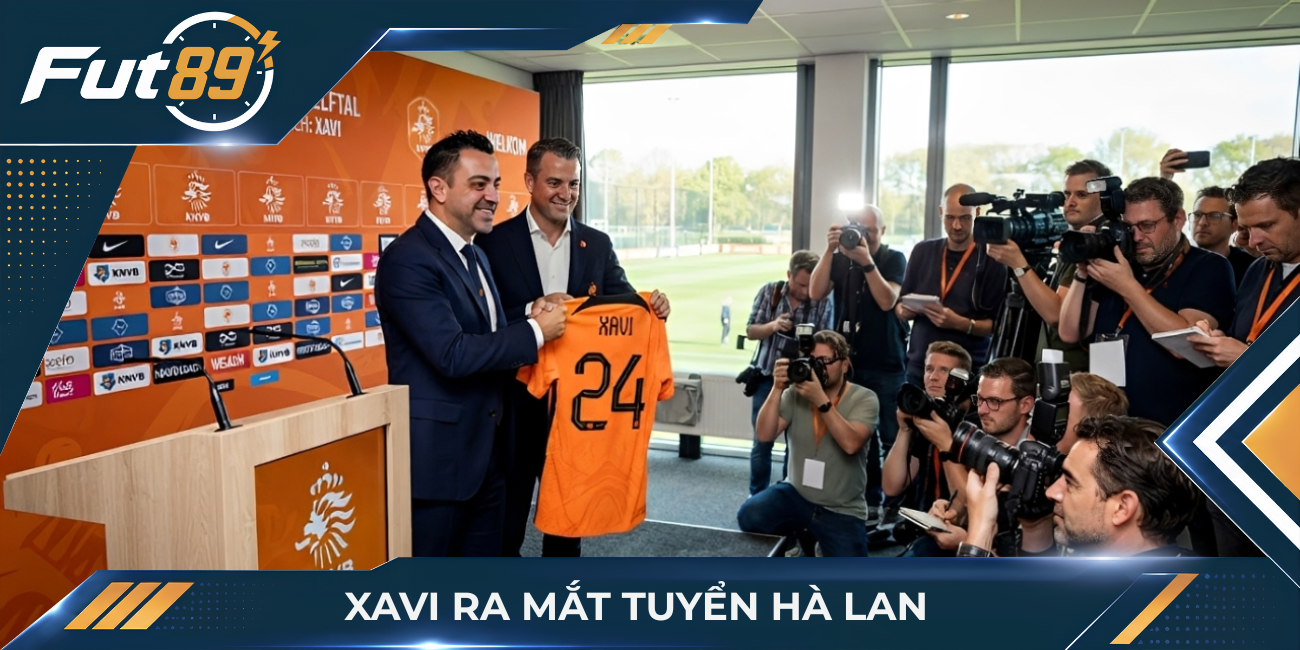 Xavi ra mắt tuyển Hà Lan