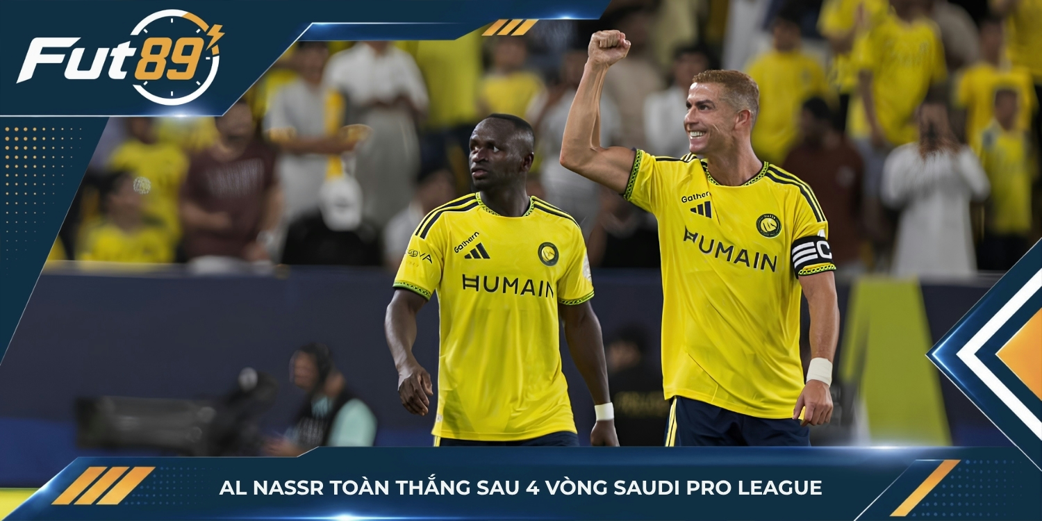 Al Nassr toàn thắng sau 4 vòng Saudi Pro League