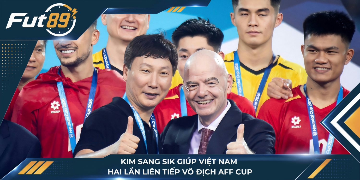 Kim Sang Sik giúp Việt Nam hai lần liên tiếp vô địch AFF Cup