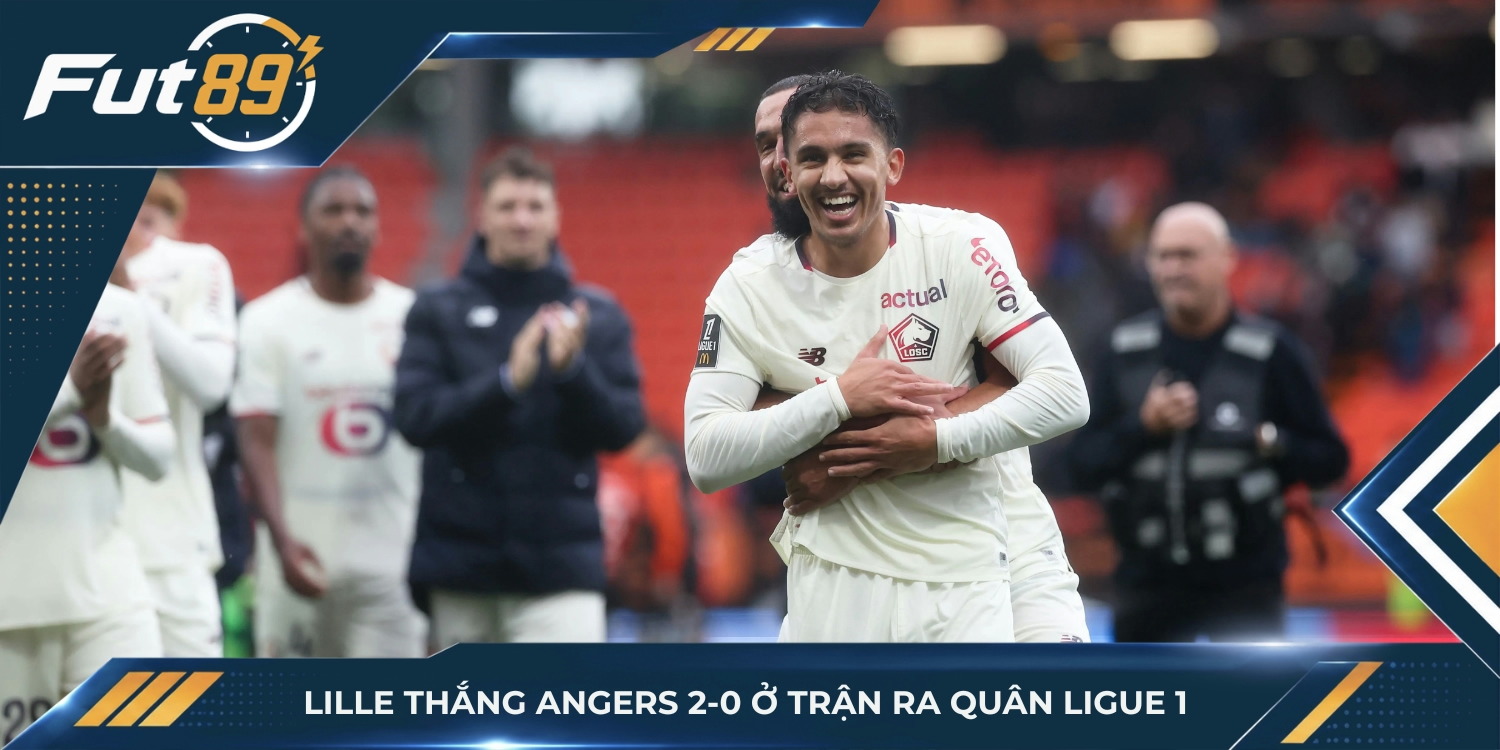 Lille thắng Angers 2-0 ở trận ra quân Ligue 1