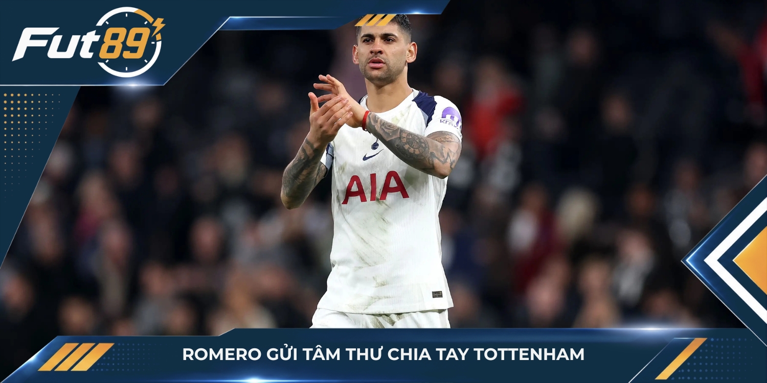 Romero gửi tâm thư chia tay Tottenham
