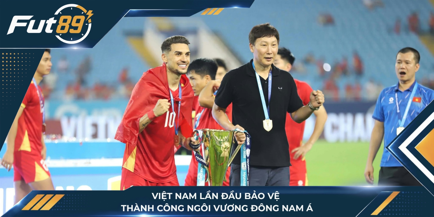 Việt Nam lần đầu bảo vệ thành công ngôi vương Đông Nam Á