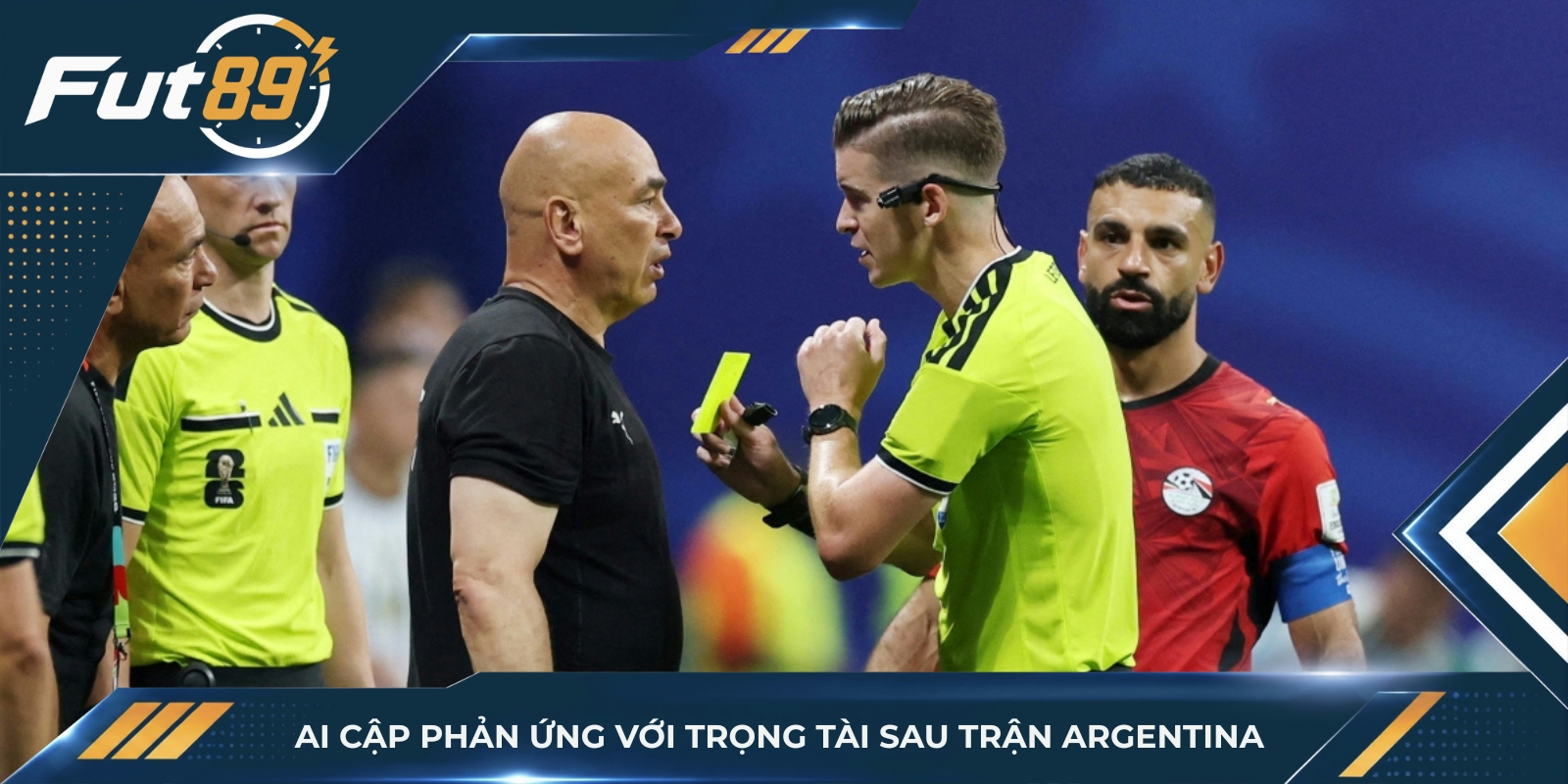 Ai Cập phản ứng với trọng tài sau trận Argentina