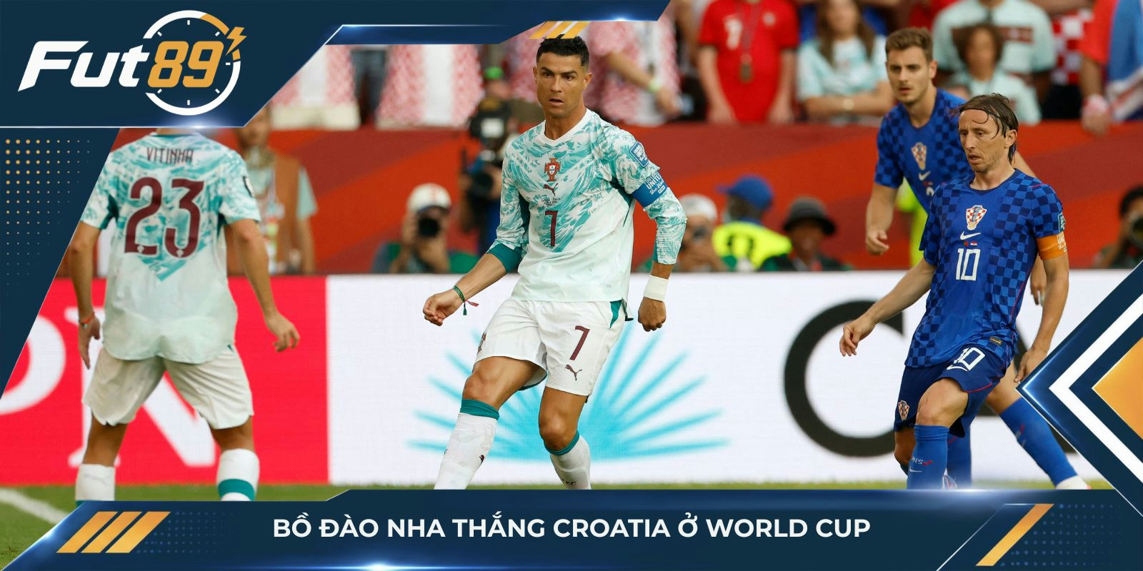 Bồ Đào Nha thắng Croatia ở World Cup