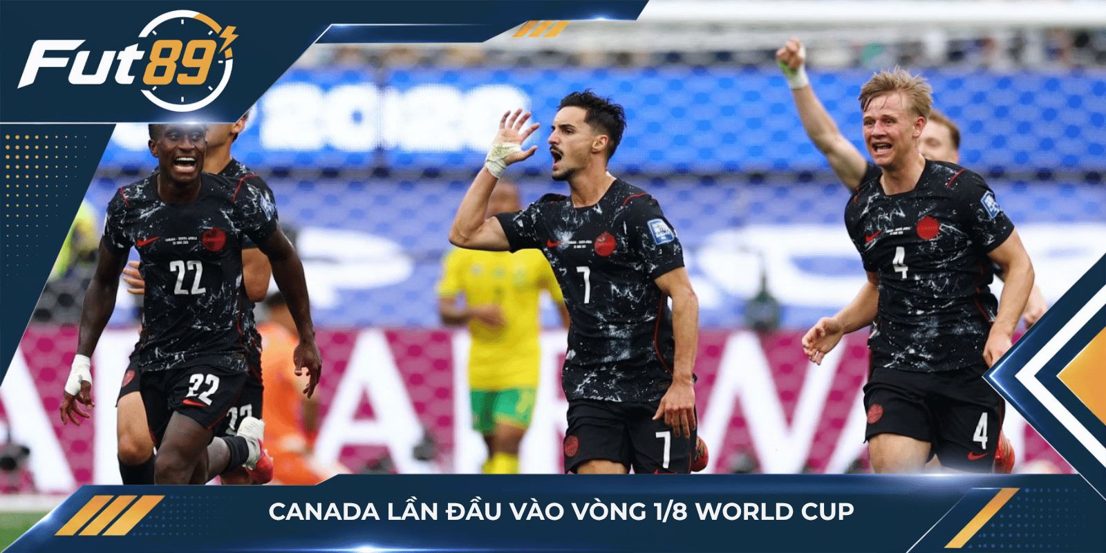Canada lần đầu vào vòng 1/8 World Cup