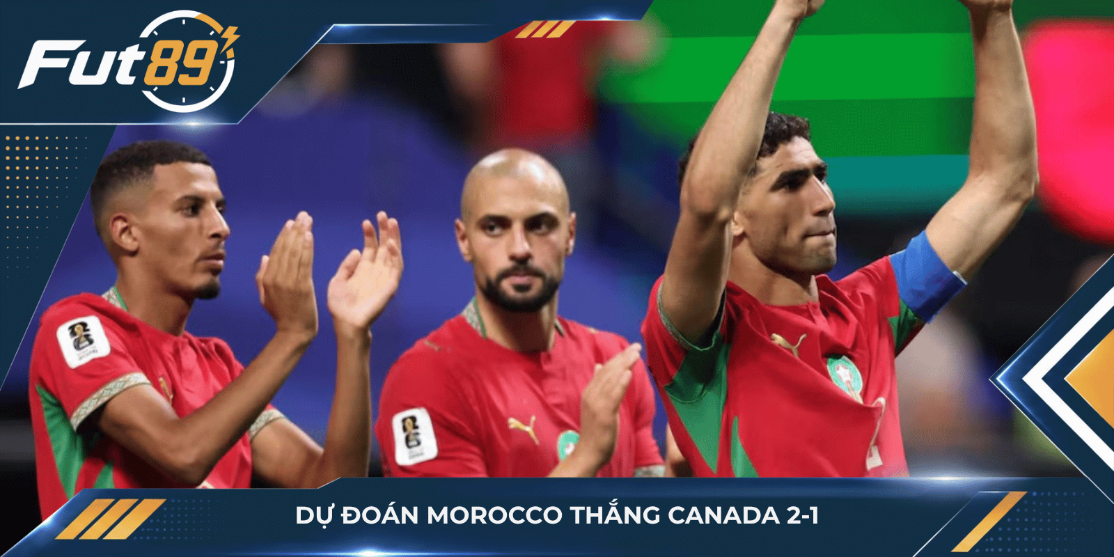 Dự đoán Morocco thắng Canada 2-1
