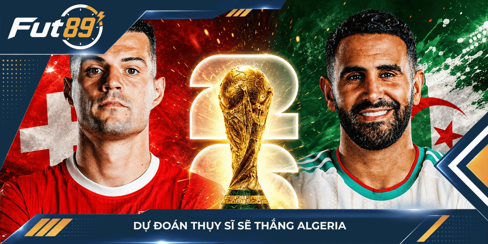 Dự đoán Thụy Sĩ sẽ thắng Algeria