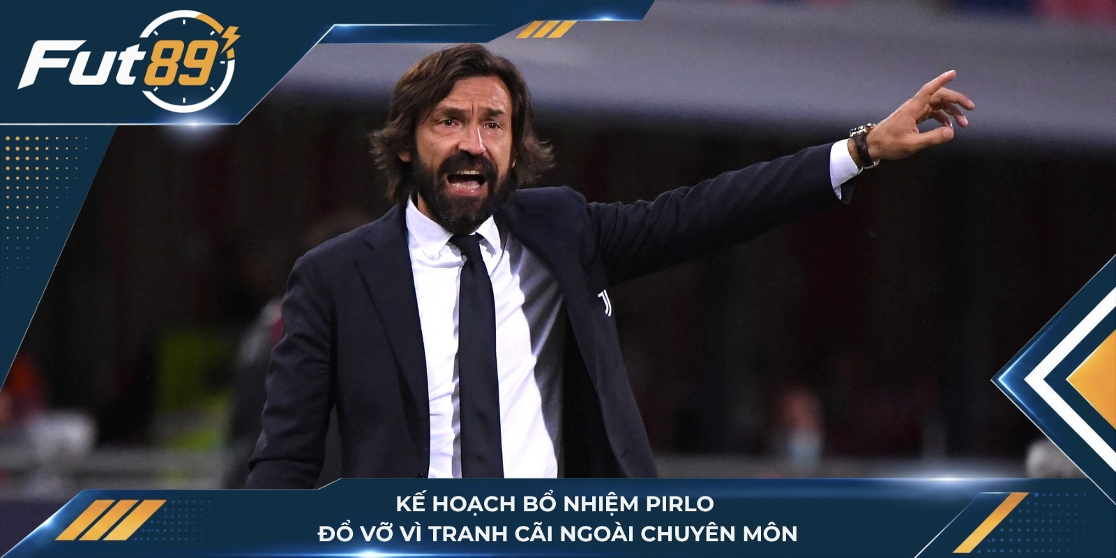 Kế hoạch bổ nhiệm Pirlo đổ vỡ vì tranh cãi ngoài chuyên môn