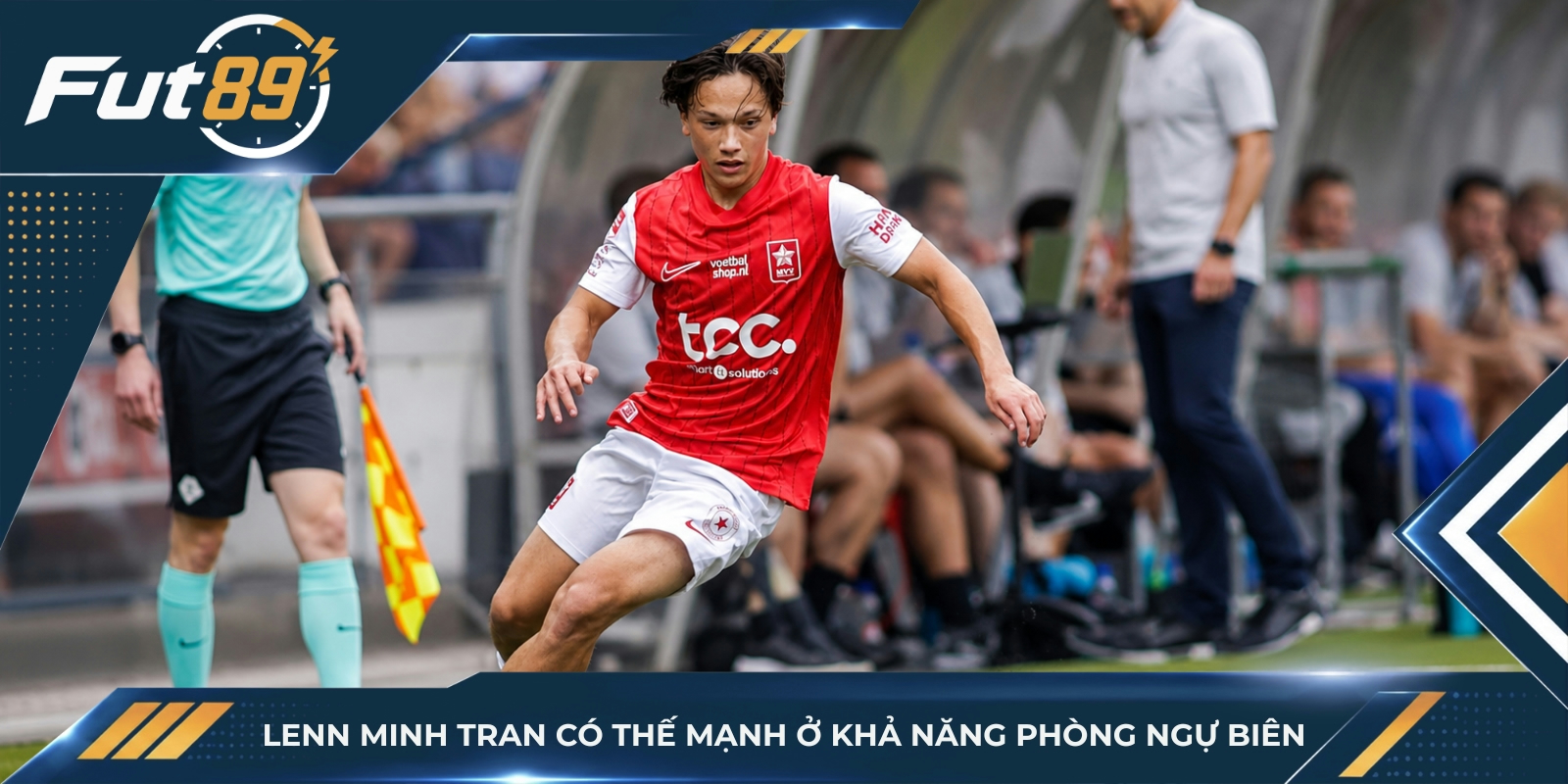 Lenn Minh Tran có thế mạnh ở khả năng phòng ngự biên