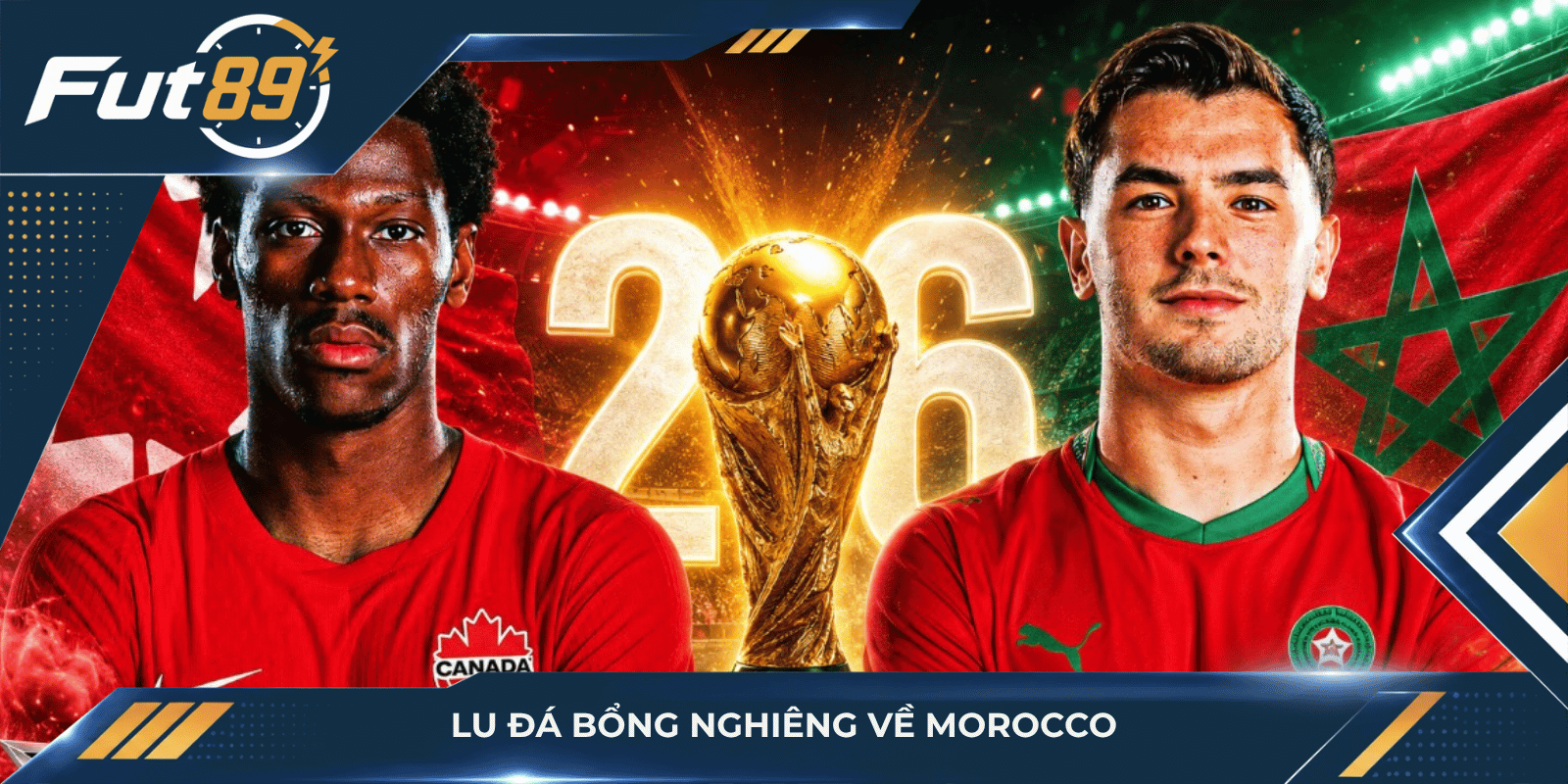 Lu Đá Bổng nghiêng về Morocco