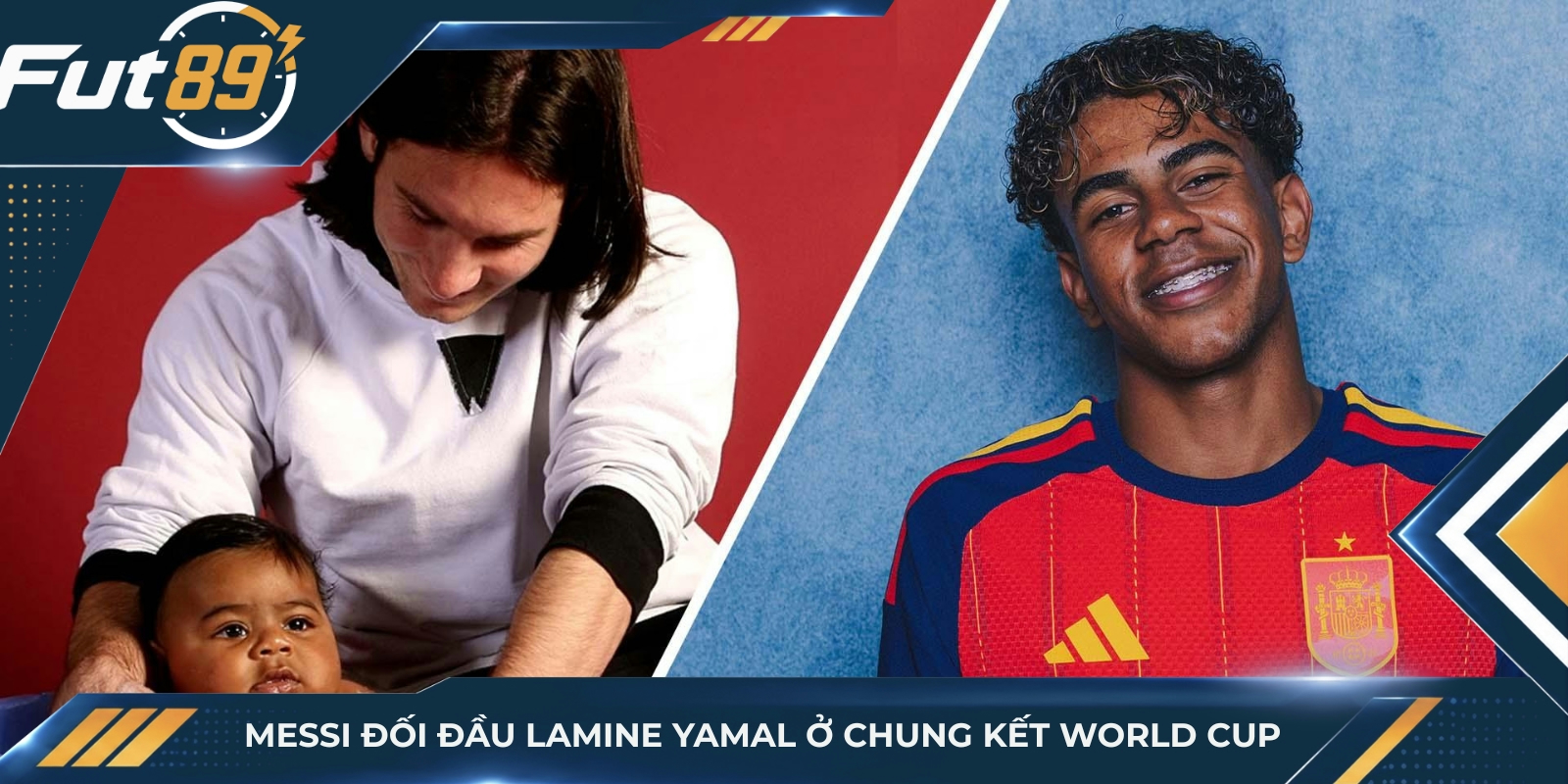 Messi đối đầu Lamine Yamal ở chung kết World Cup
