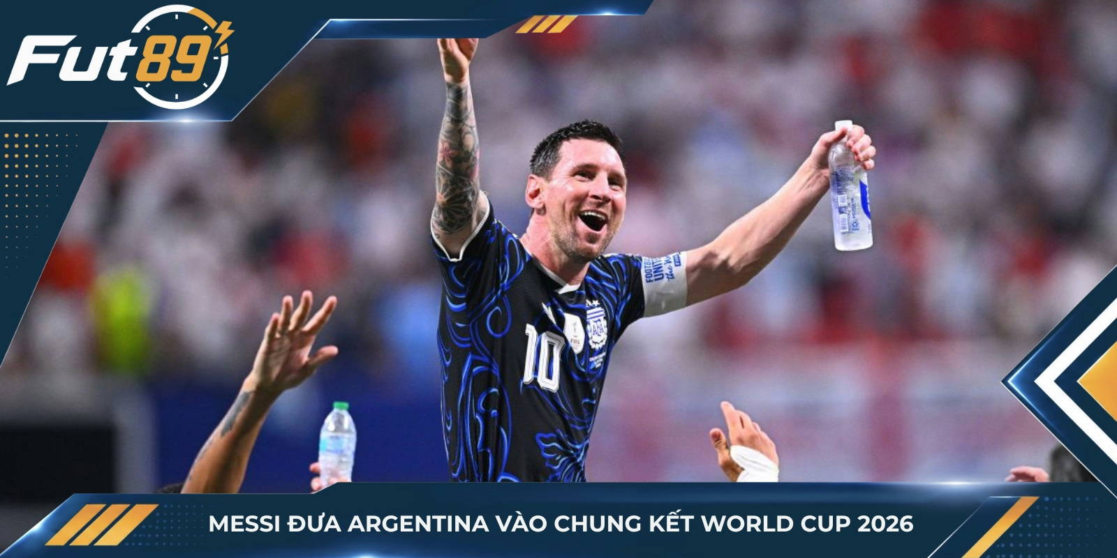 Messi đưa Argentina vào chung kết World Cup 2026