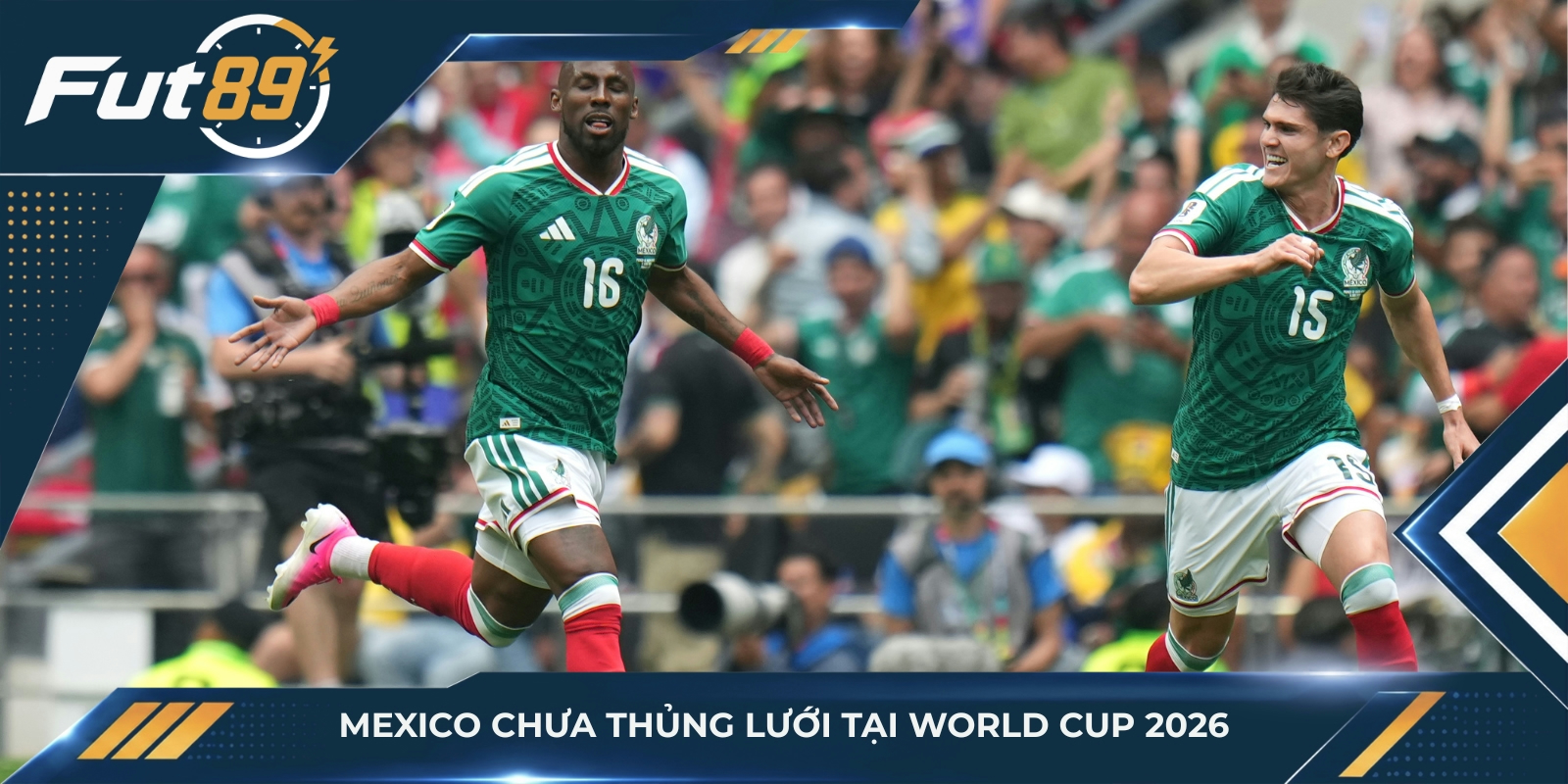 Mexico chưa thủng lưới tại World Cup 2026
