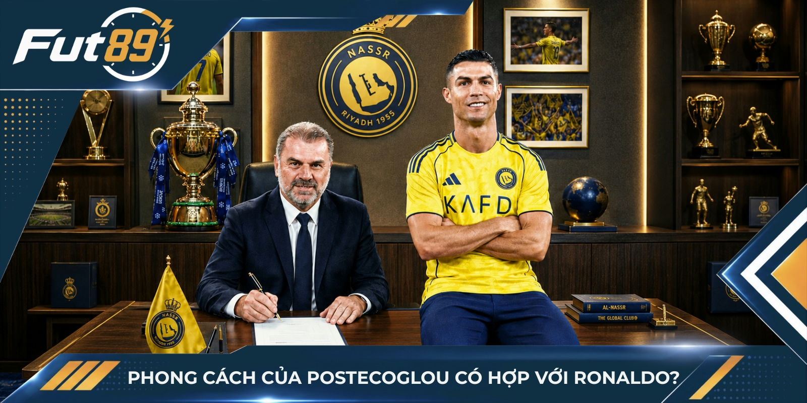 Phong cách của Postecoglou có hợp với Ronaldo?