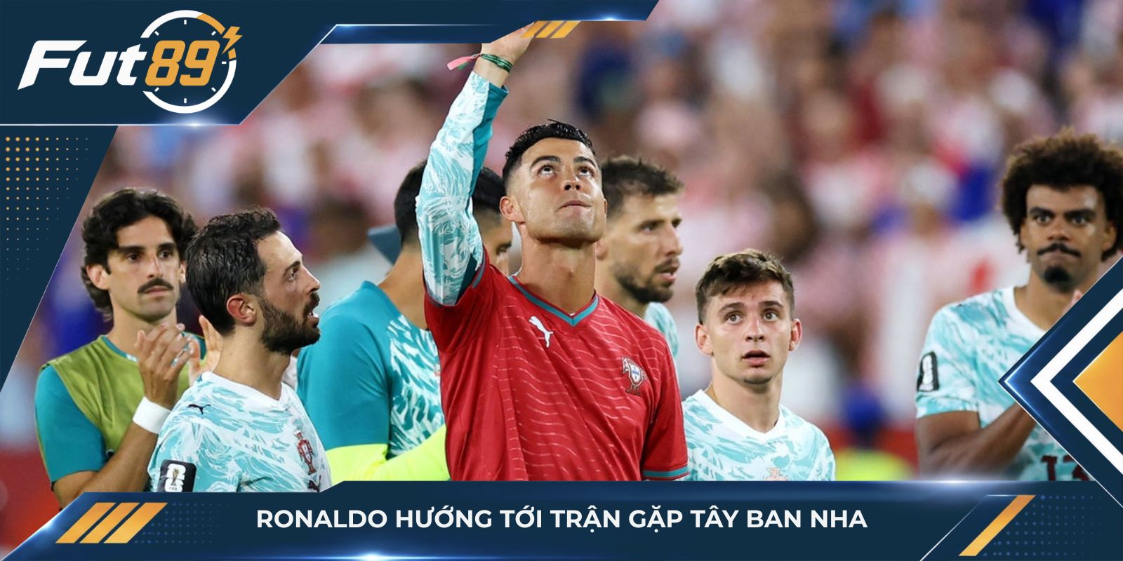 Ronaldo hướng tới trận gặp Tây Ban Nha