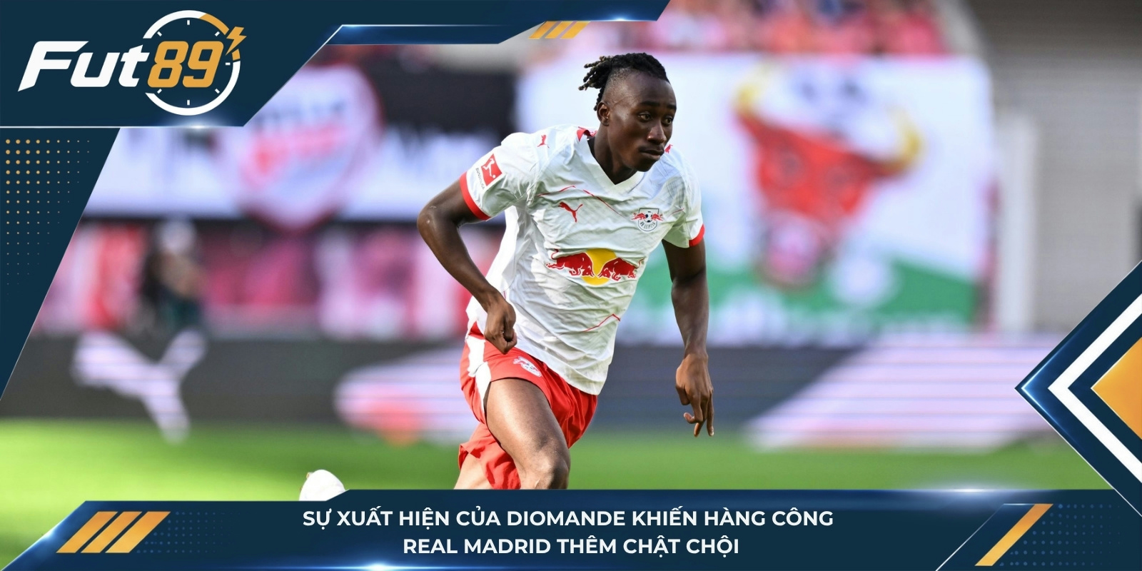Sự xuất hiện của Diomande khiến hàng công Real Madrid thêm chật chội