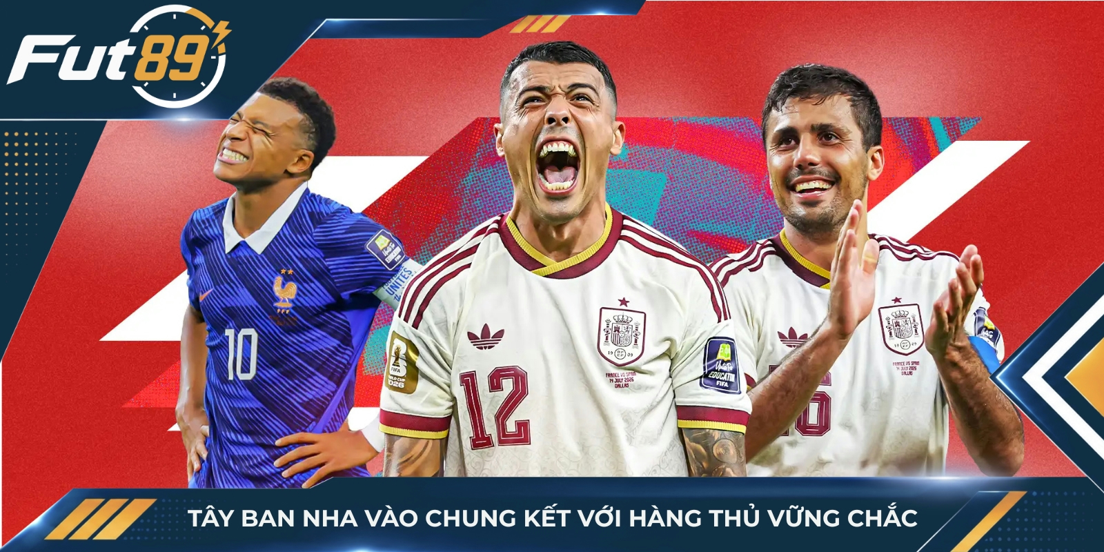 Tây Ban Nha vào chung kết với hàng thủ vững chắc