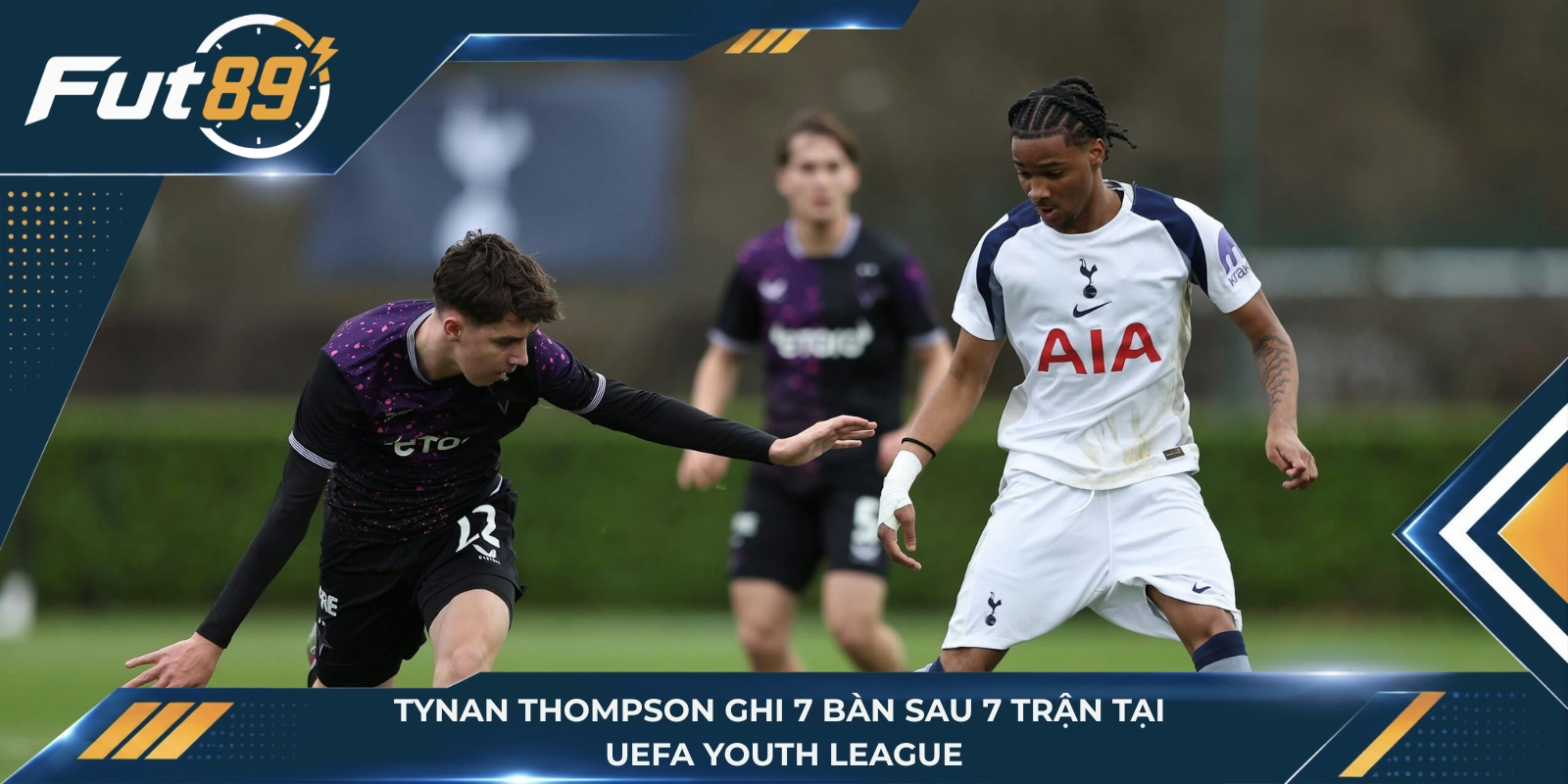 Tynan Thompson ghi 7 bàn sau 7 trận tại UEFA Youth League