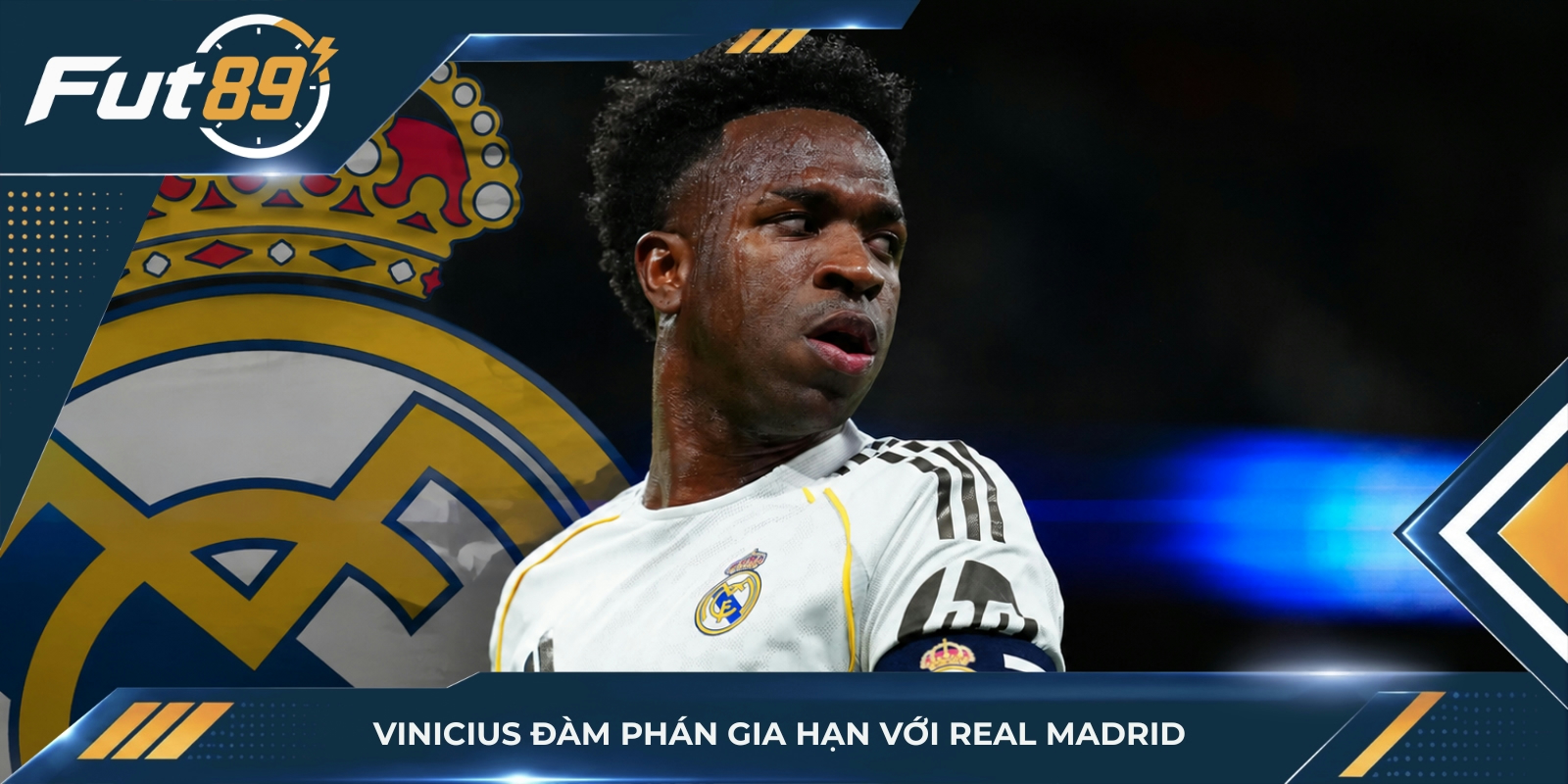 Vinicius đàm phán gia hạn với Real Madrid