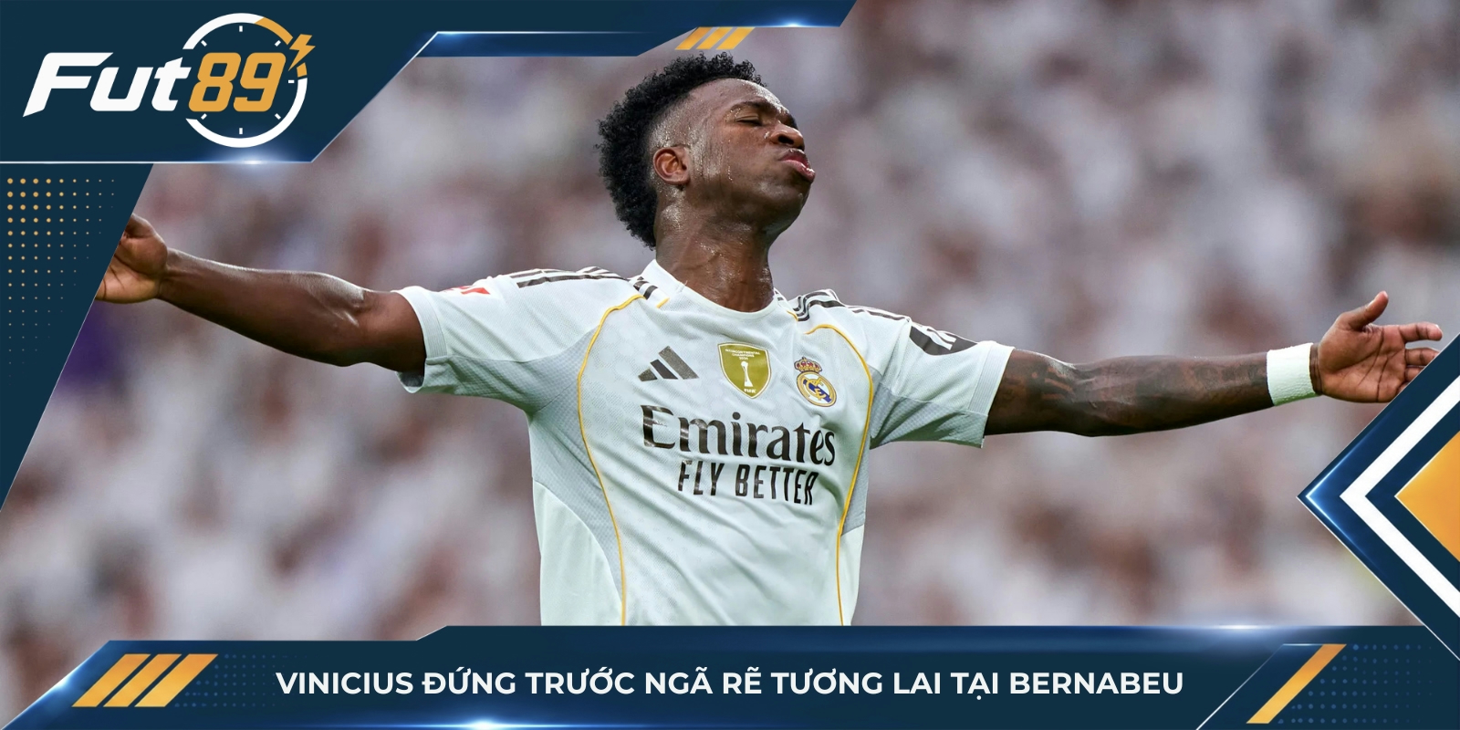 Vinicius đứng trước ngã rẽ tương lai tại Bernabeu