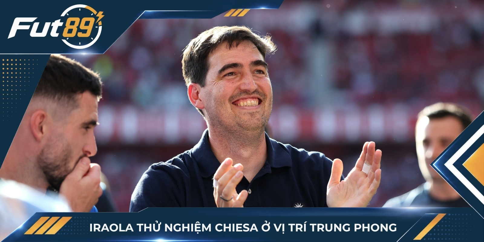 Iraola thử nghiệm Chiesa ở vị trí trung phong