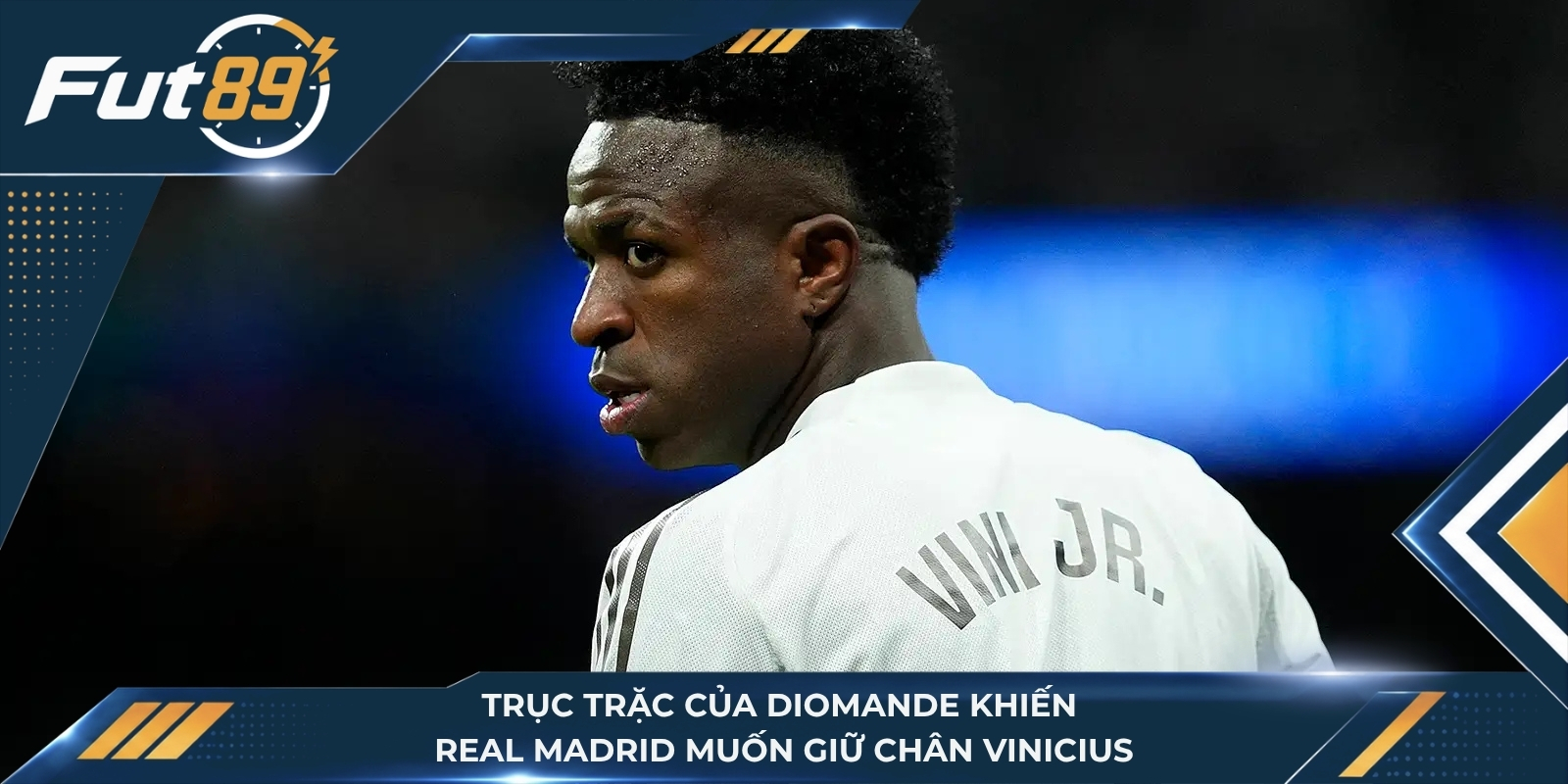 Trục trặc của Diomande khiến Real Madrid muốn giữ chân Vinicius