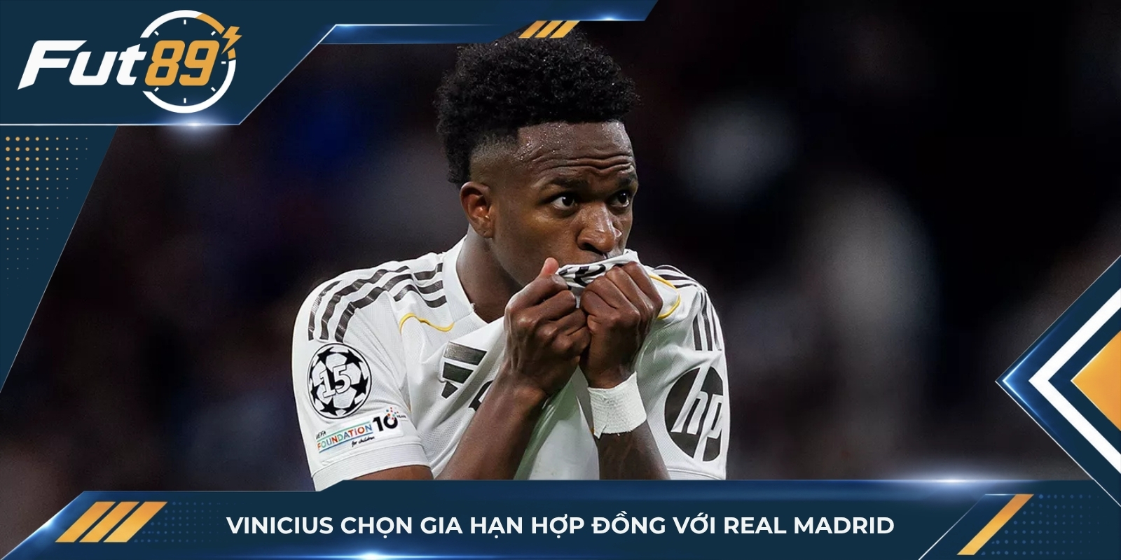 Vinicius chọn gia hạn hợp đồng với Real Madrid