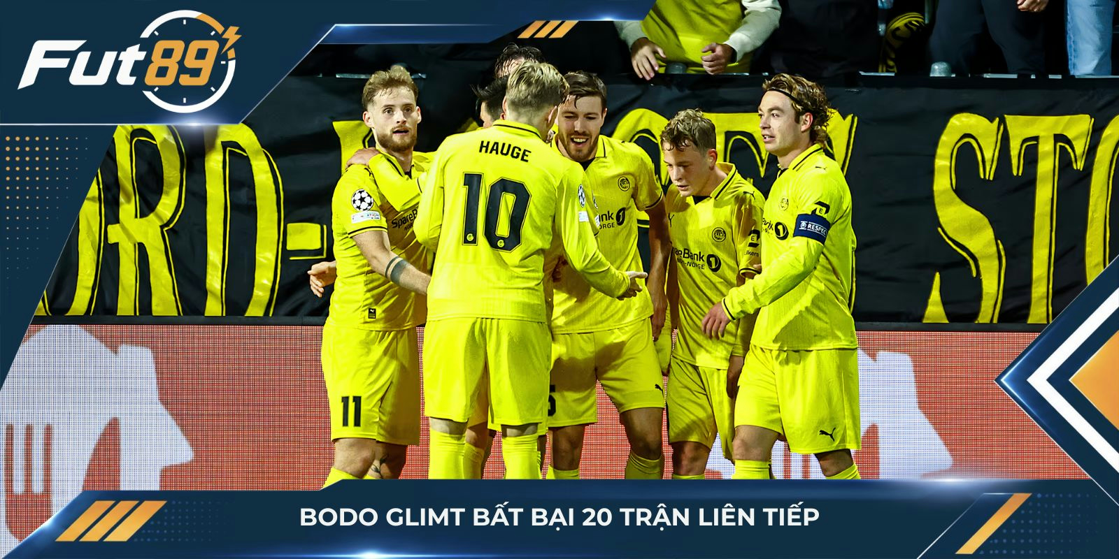 Bodo Glimt bất bại 20 trận liên tiếp