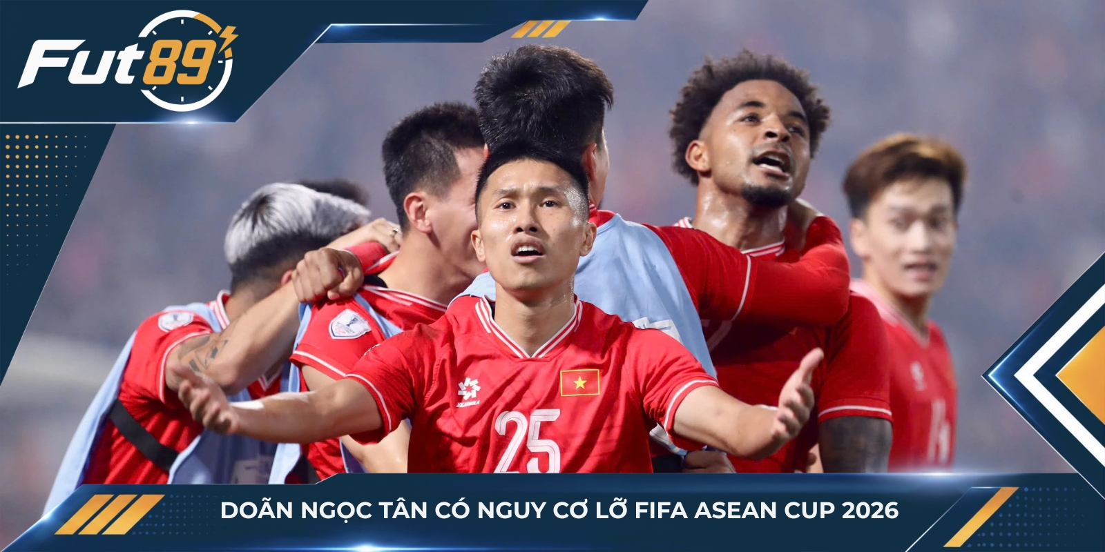 Doãn Ngọc Tân có nguy cơ lỡ FIFA ASEAN Cup 2026
