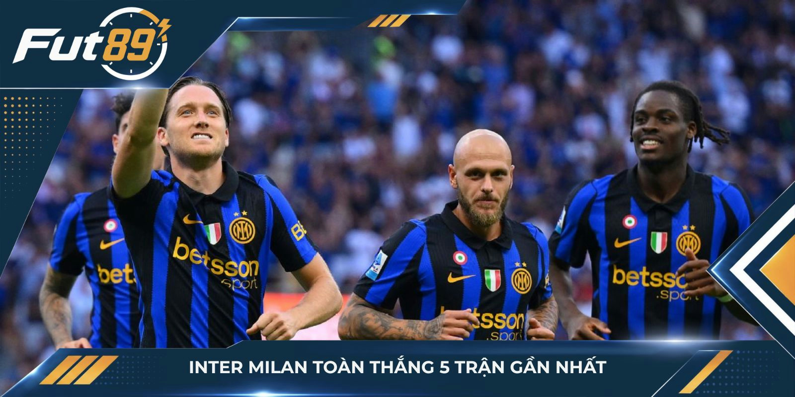 Inter Milan toàn thắng 5 trận gần nhất