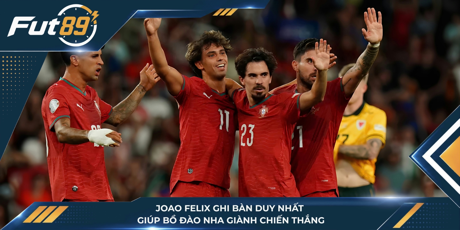 Joao Felix ghi bàn duy nhất giúp Bồ Đào Nha giành chiến thắng