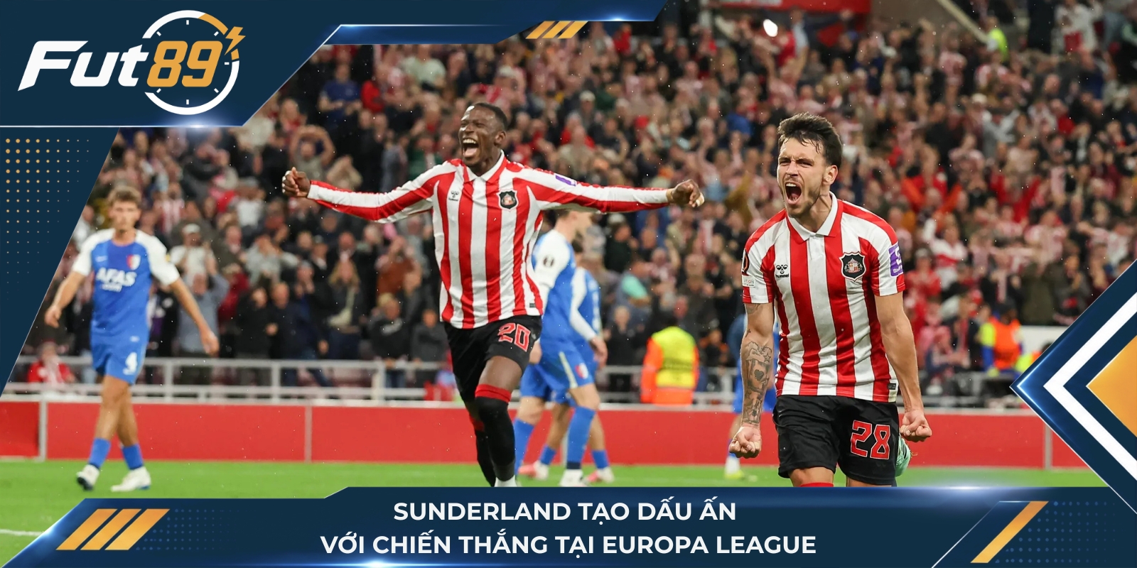 Sunderland tạo dấu ấn với chiến thắng tại Europa League