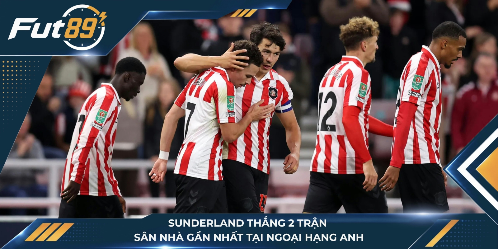Sunderland thắng 2 trận sân nhà gần nhất tại Ngoại hạng Anh