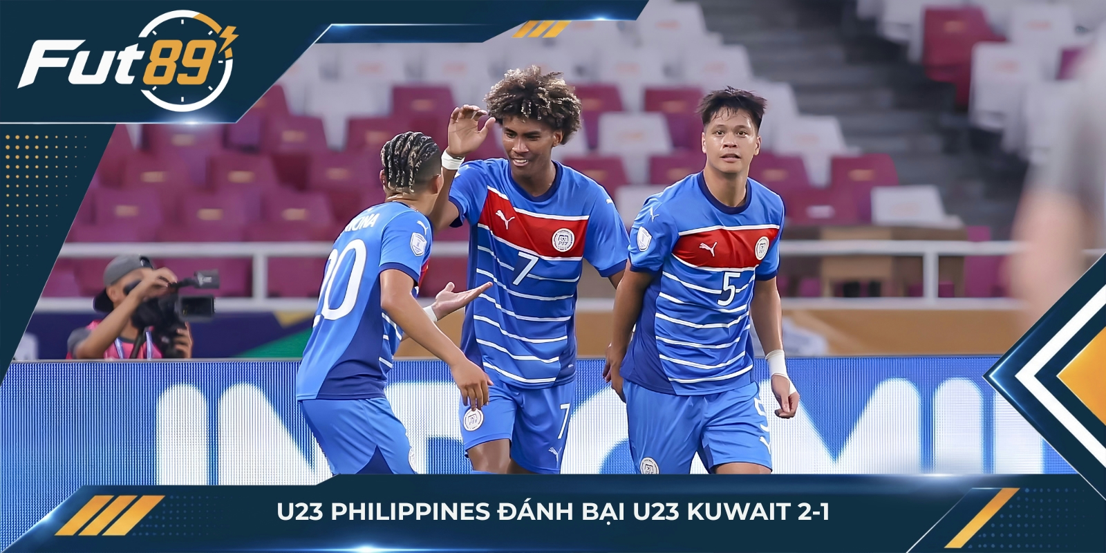 U23 Philippines đánh bại U23 Kuwait 2-1