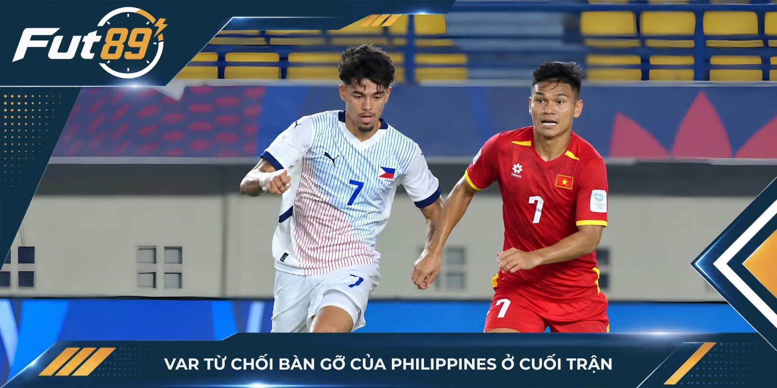 VAR từ chối bàn gỡ của Philippines ở cuối trận