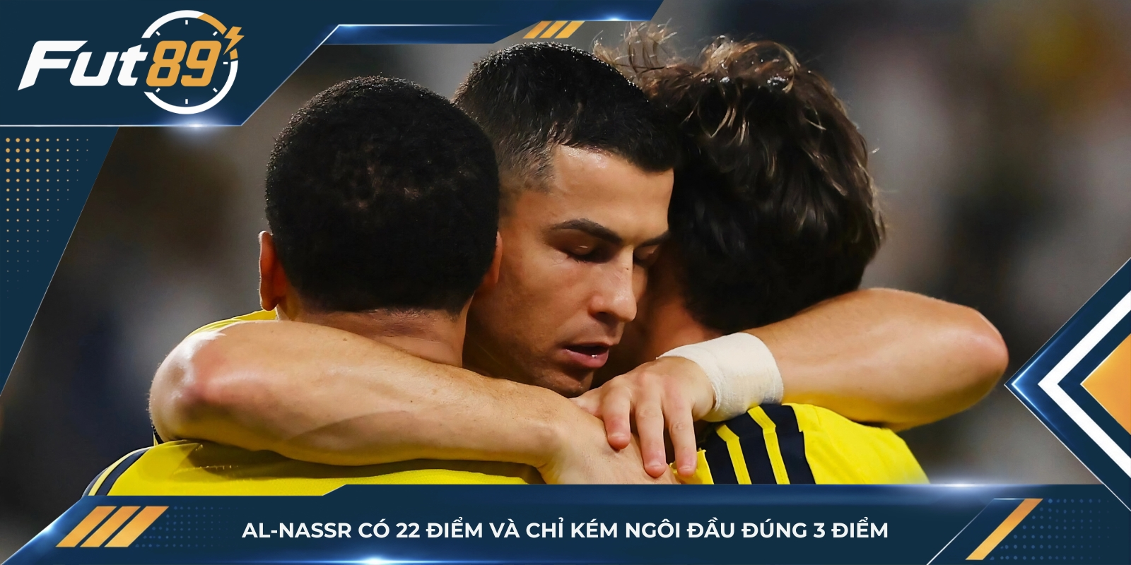 Al Nassr có 22 điểm và chỉ kém ngôi đầu đúng 3 điểm