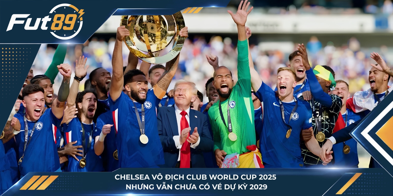 Chelsea vô địch Club World Cup 2025 nhưng vẫn chưa có vé dự kỳ 2029