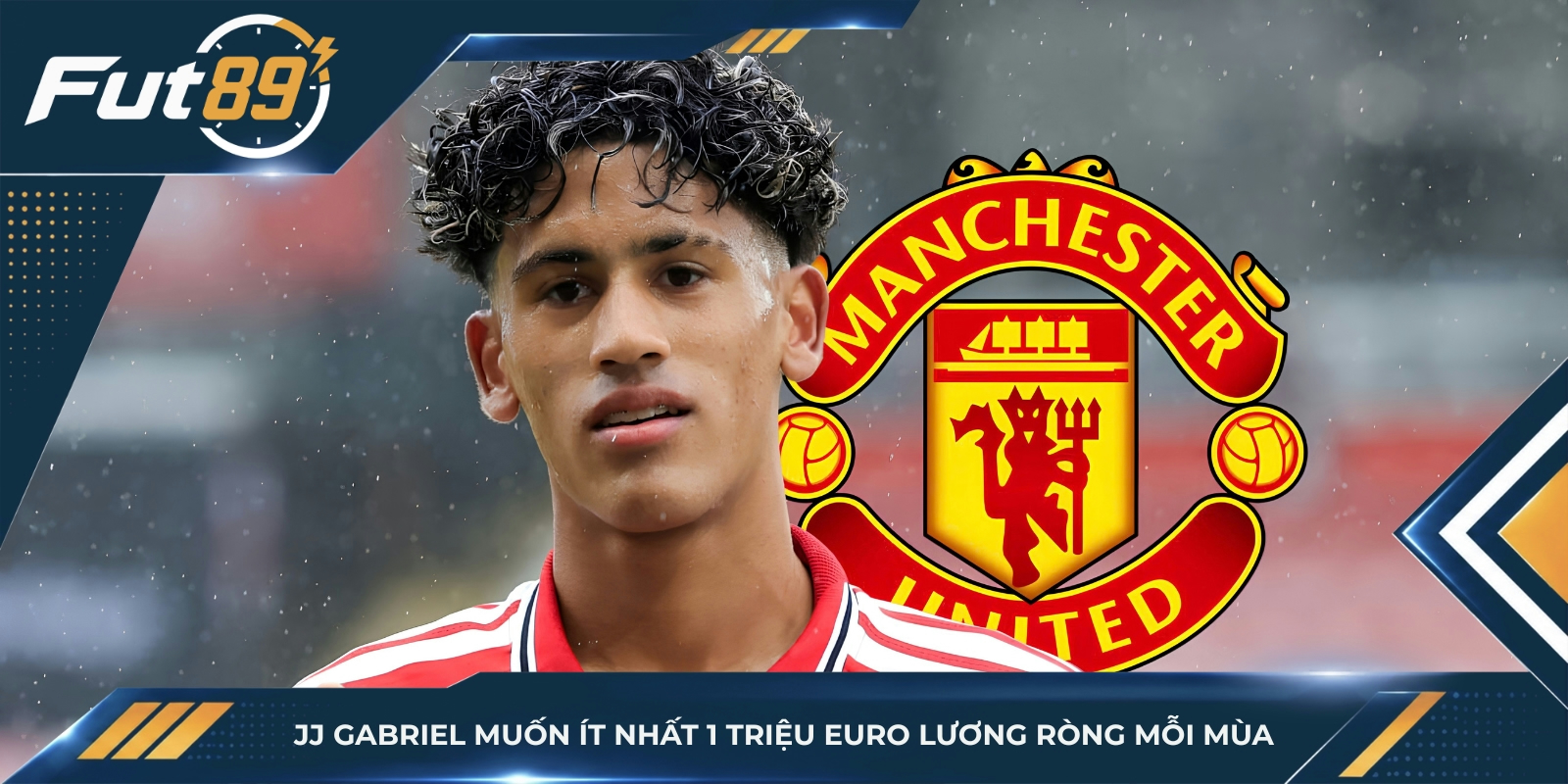 JJ Gabriel muốn ít nhất 1 triệu euro lương ròng mỗi mùa