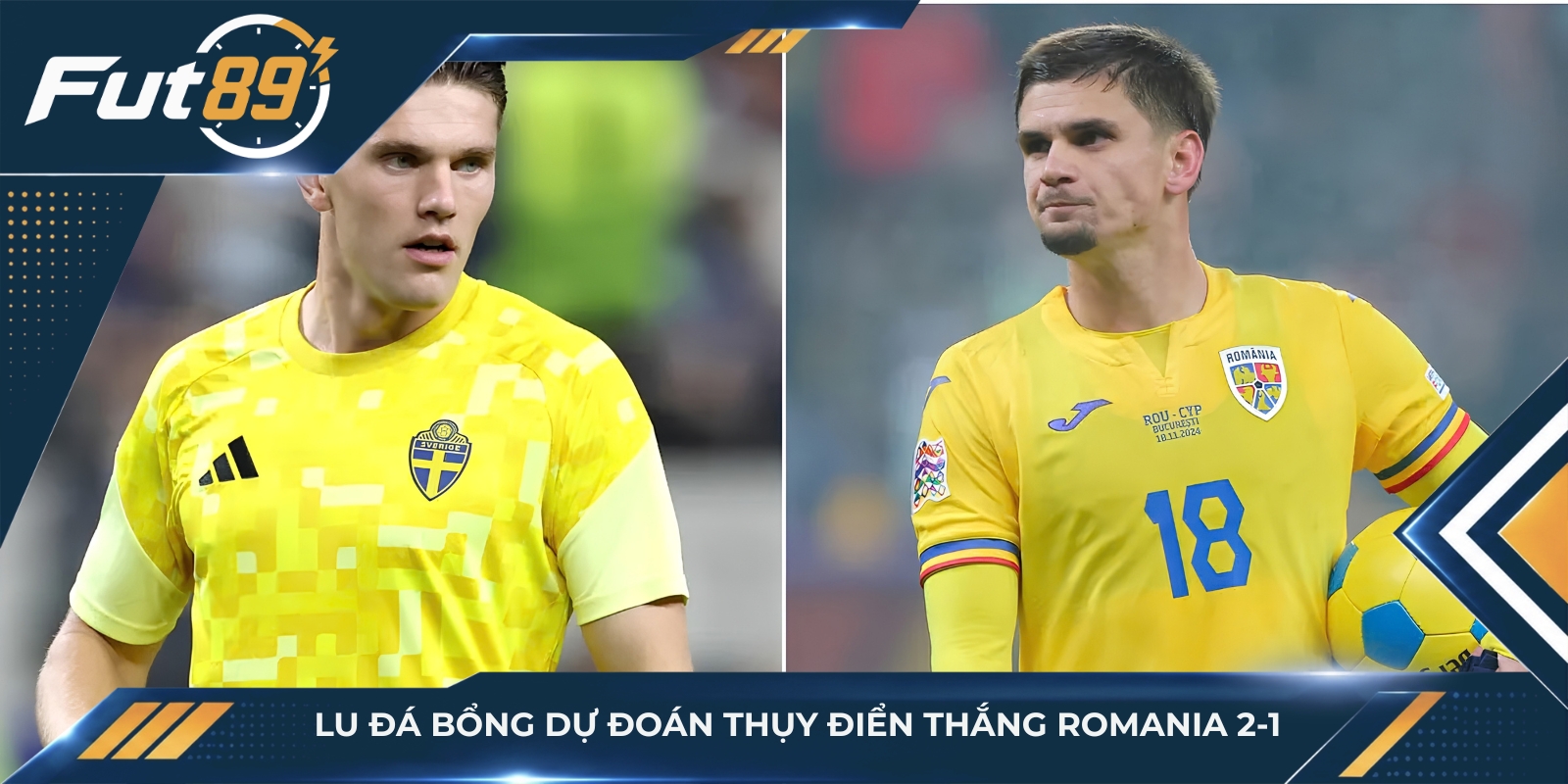 Lu Đá Bổng dự đoán Thụy Điển thắng Romania 2-1