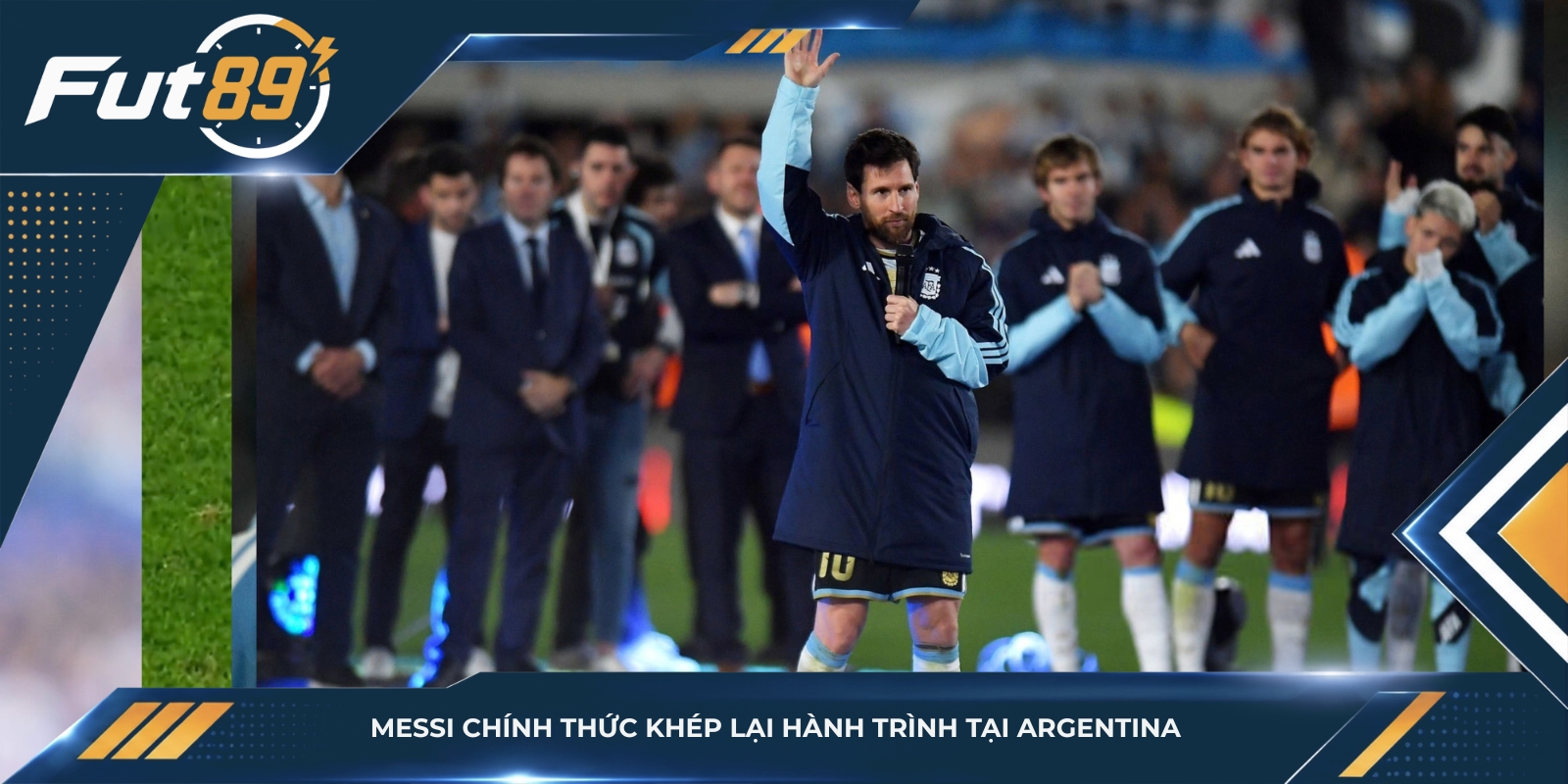 Messi chính thức khép lại hành trình tại Argentina