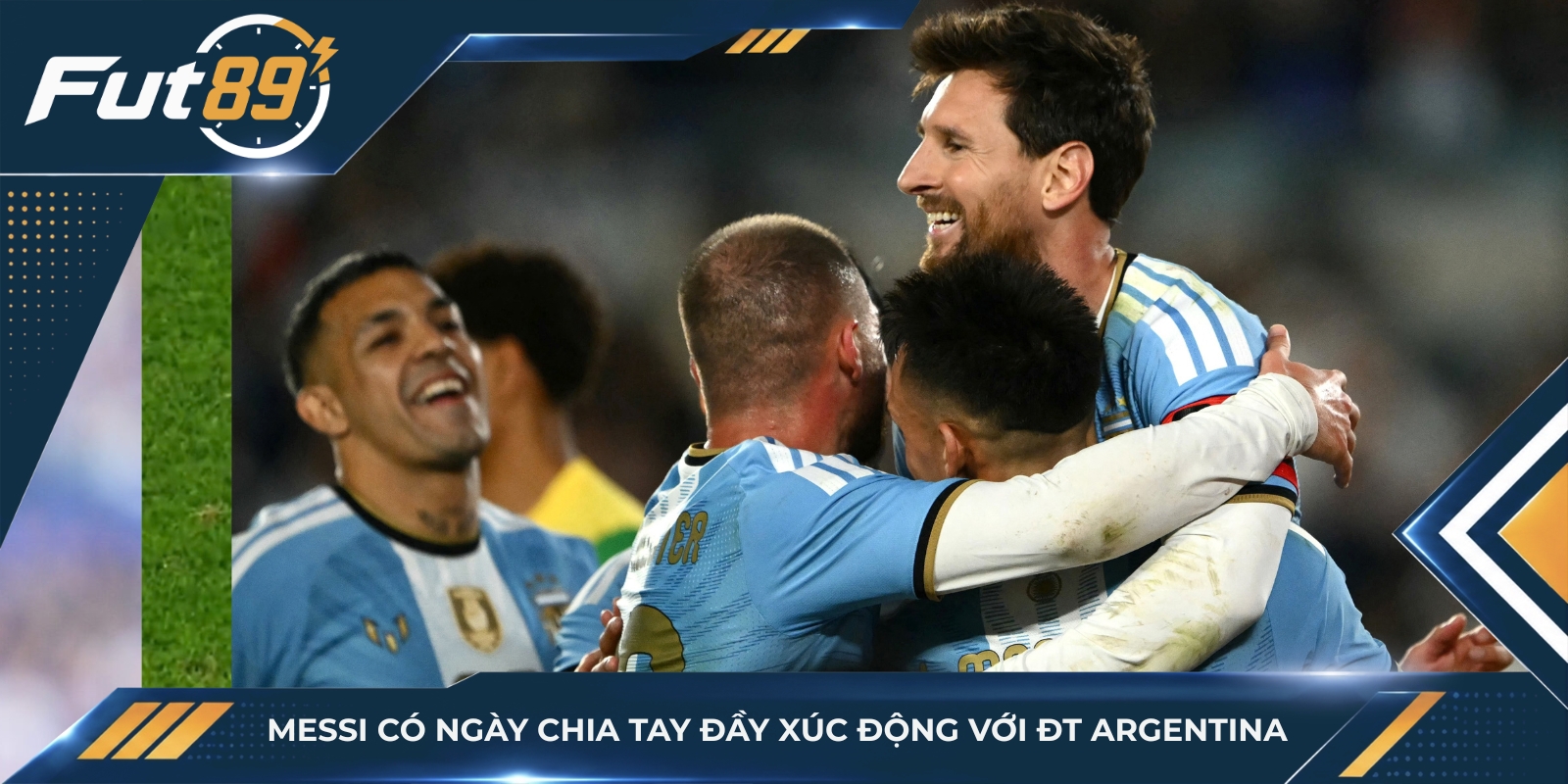 Messi có ngày chia tay đầy xúc động với ĐT Argentina