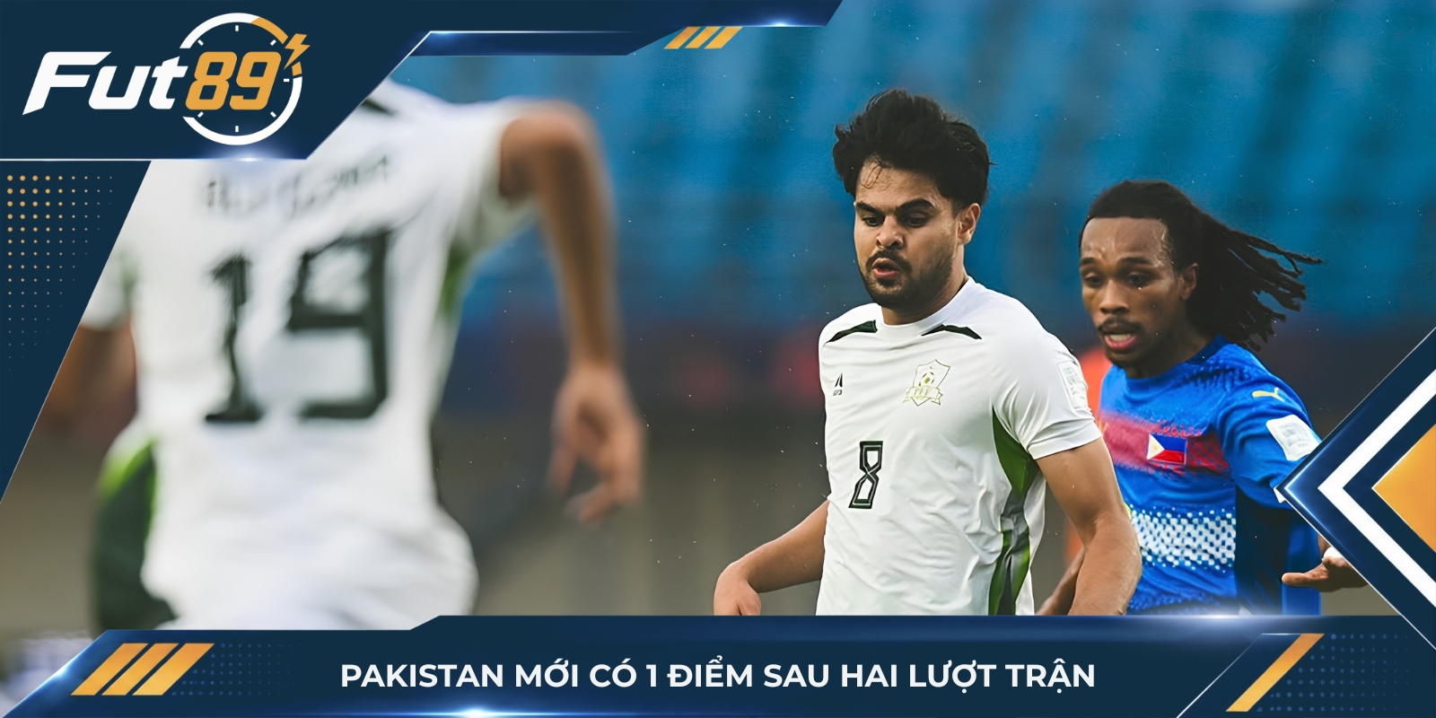 Pakistan mới có 1 điểm sau hai lượt trận