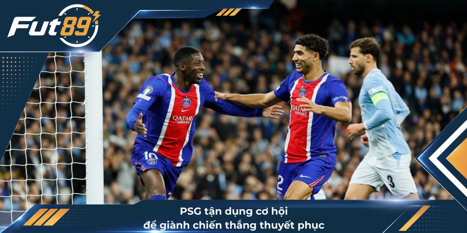 PSG tận dụng cơ hội để giành chiến thắng thuyết phục
