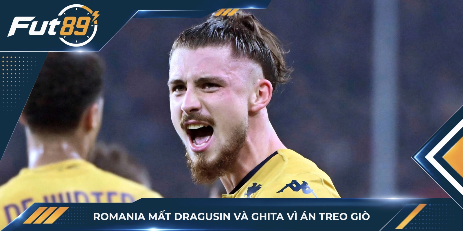 Romania mất Dragusin và Ghita vì án treo giò