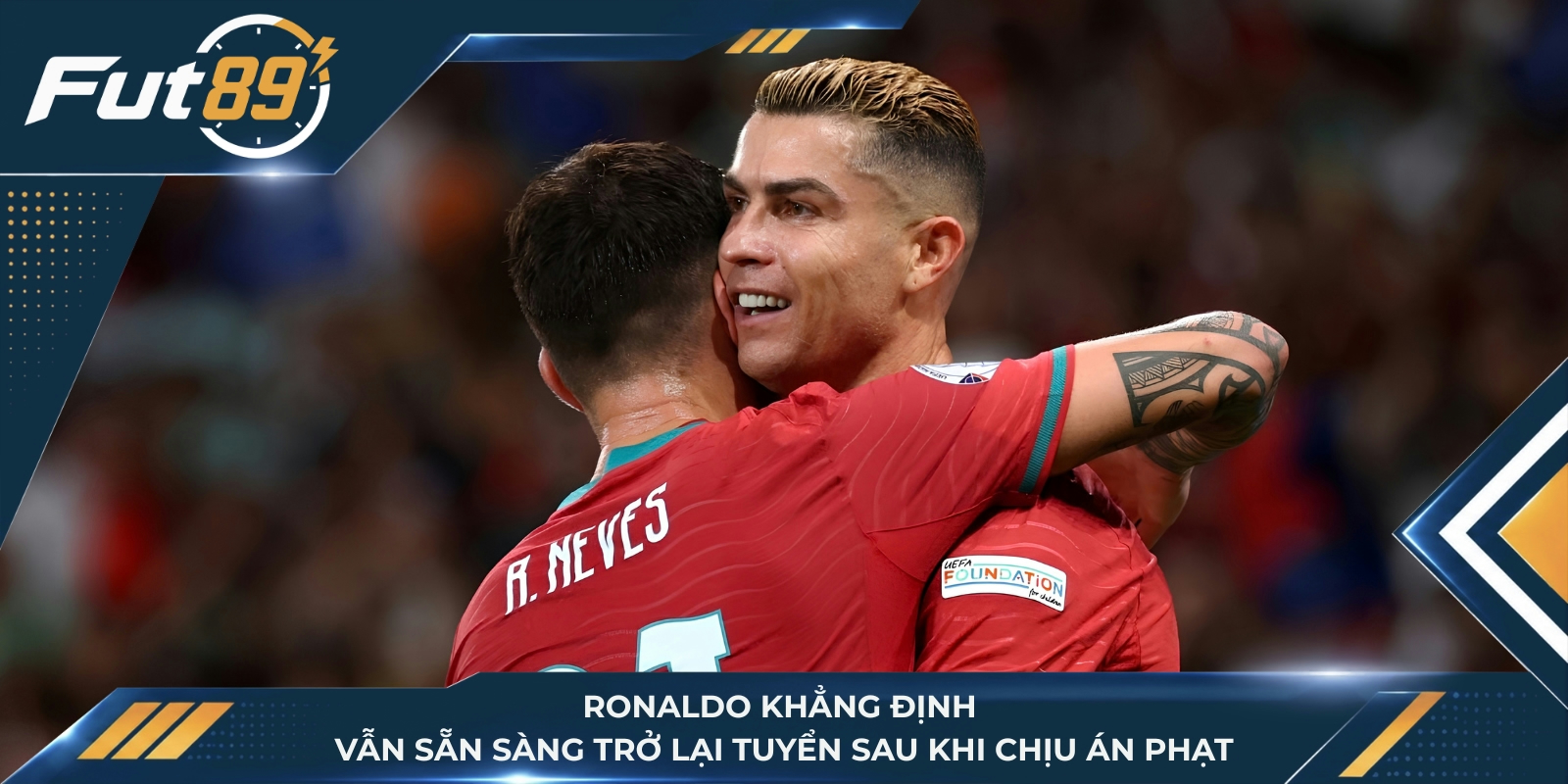 Ronaldo khẳng định vẫn sẵn sàng trở lại tuyển sau khi chịu án phạt