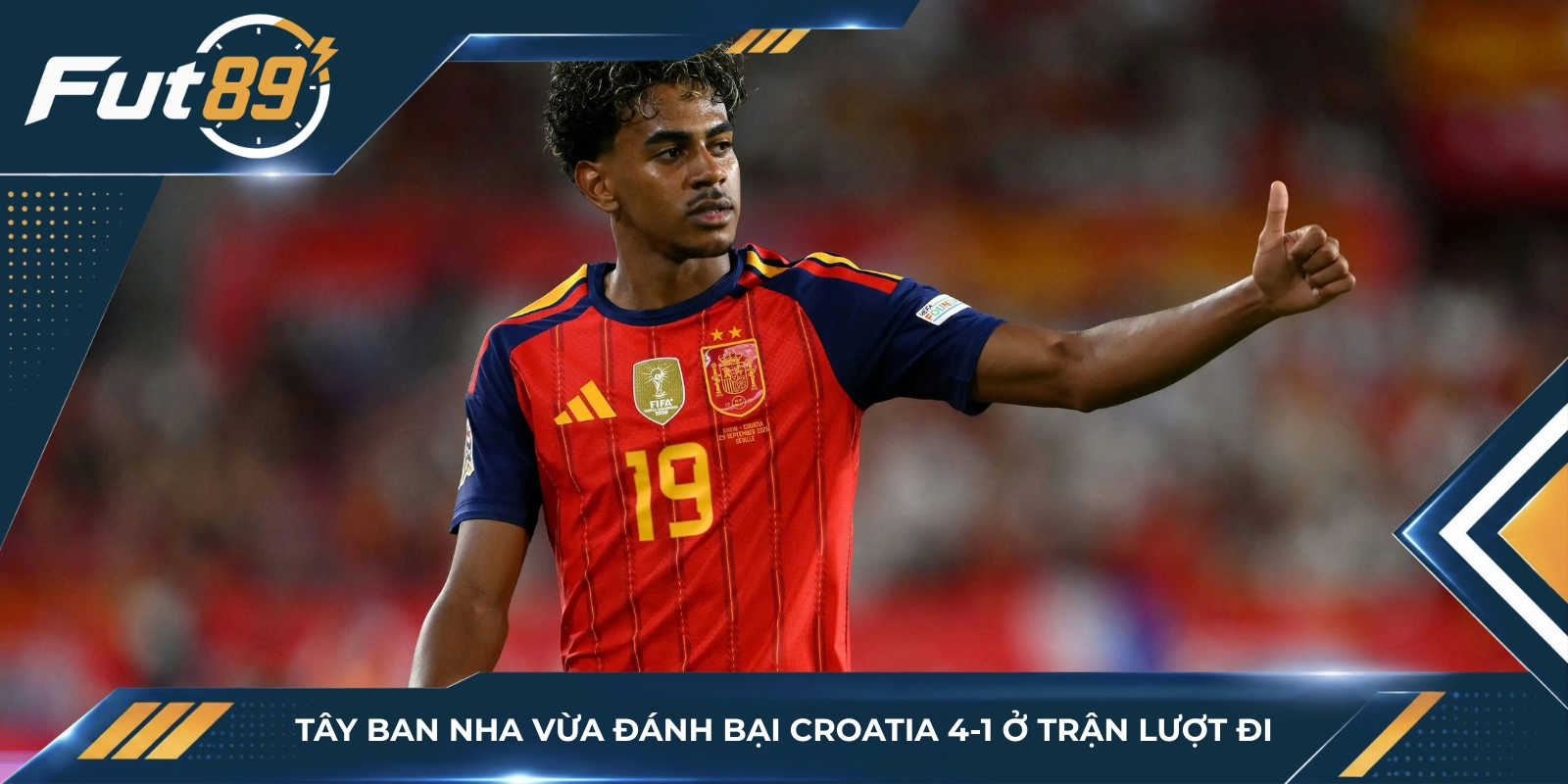 Tây Ban Nha vừa đánh bại Croatia 4-1 ở trận lượt đi