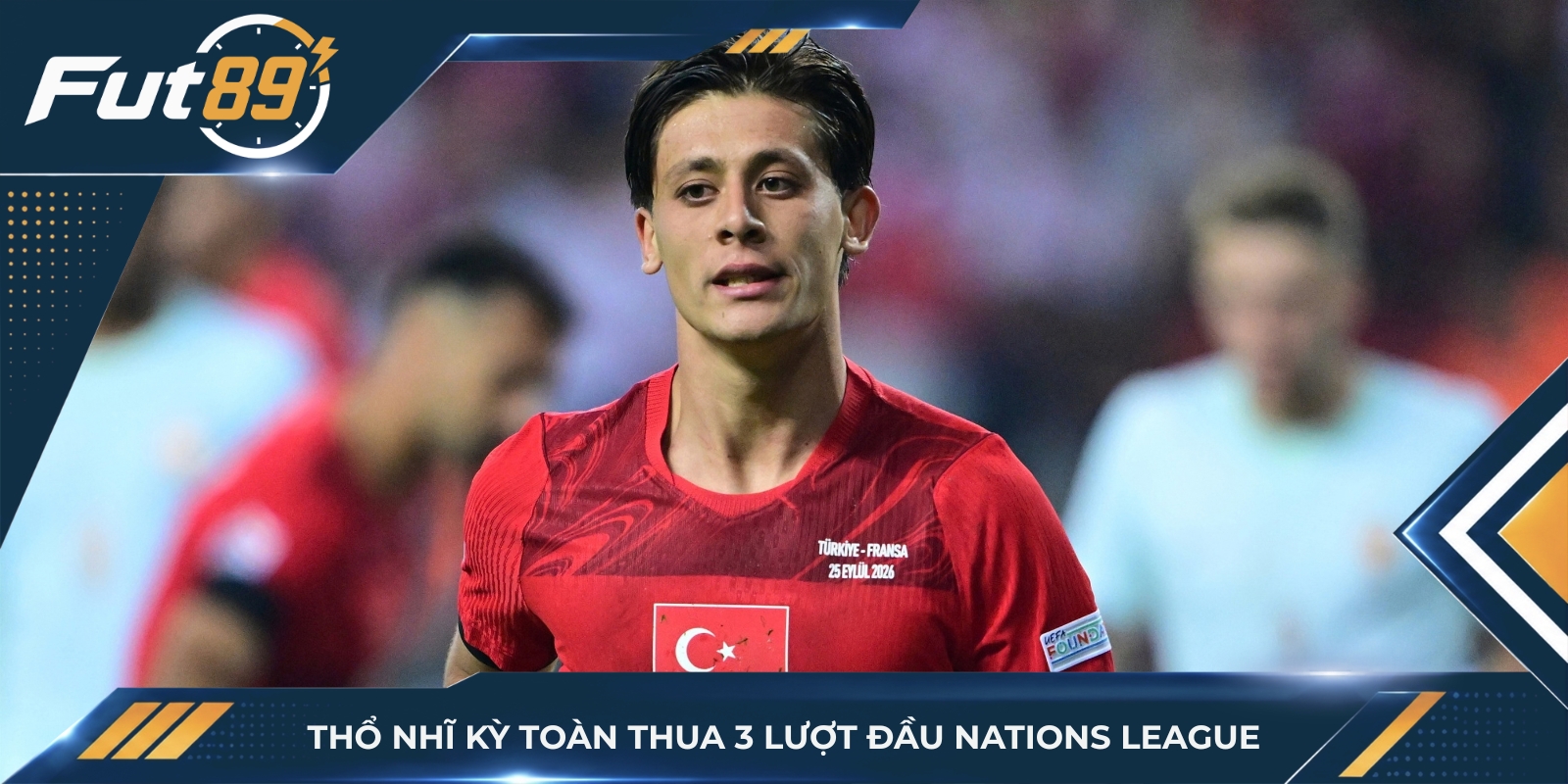 Thổ Nhĩ Kỳ toàn thua 3 lượt đầu Nations League