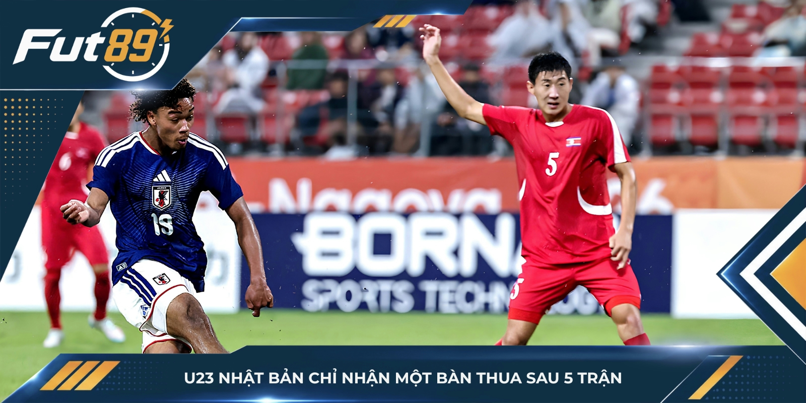 U23 Nhật Bản chỉ nhận một bàn thua sau 5 trận