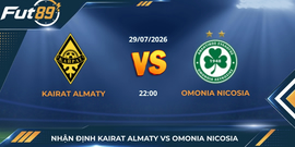 Trận Kairat Almaty vs Omonia Nicosia: Lợi thế Sân Almaty Central Stadium